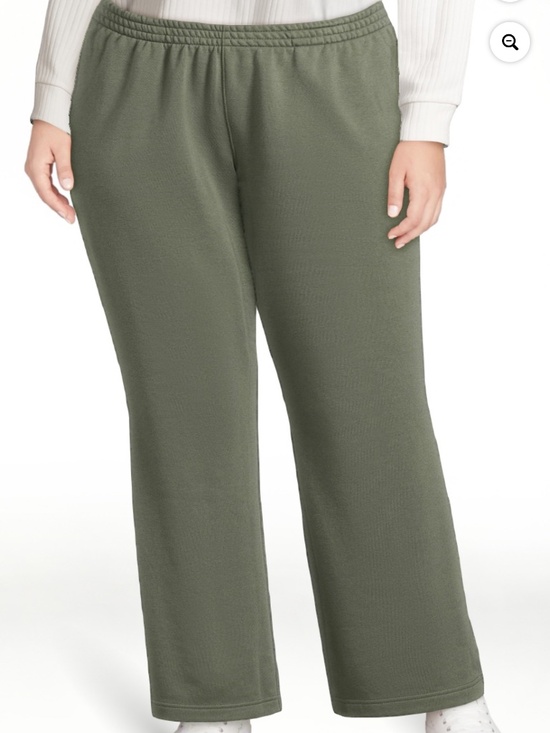 Athletic Works Pants - Athletic Works Women’s Green Midnight Wide Leg Pants W/Side Vents Size Large NWT